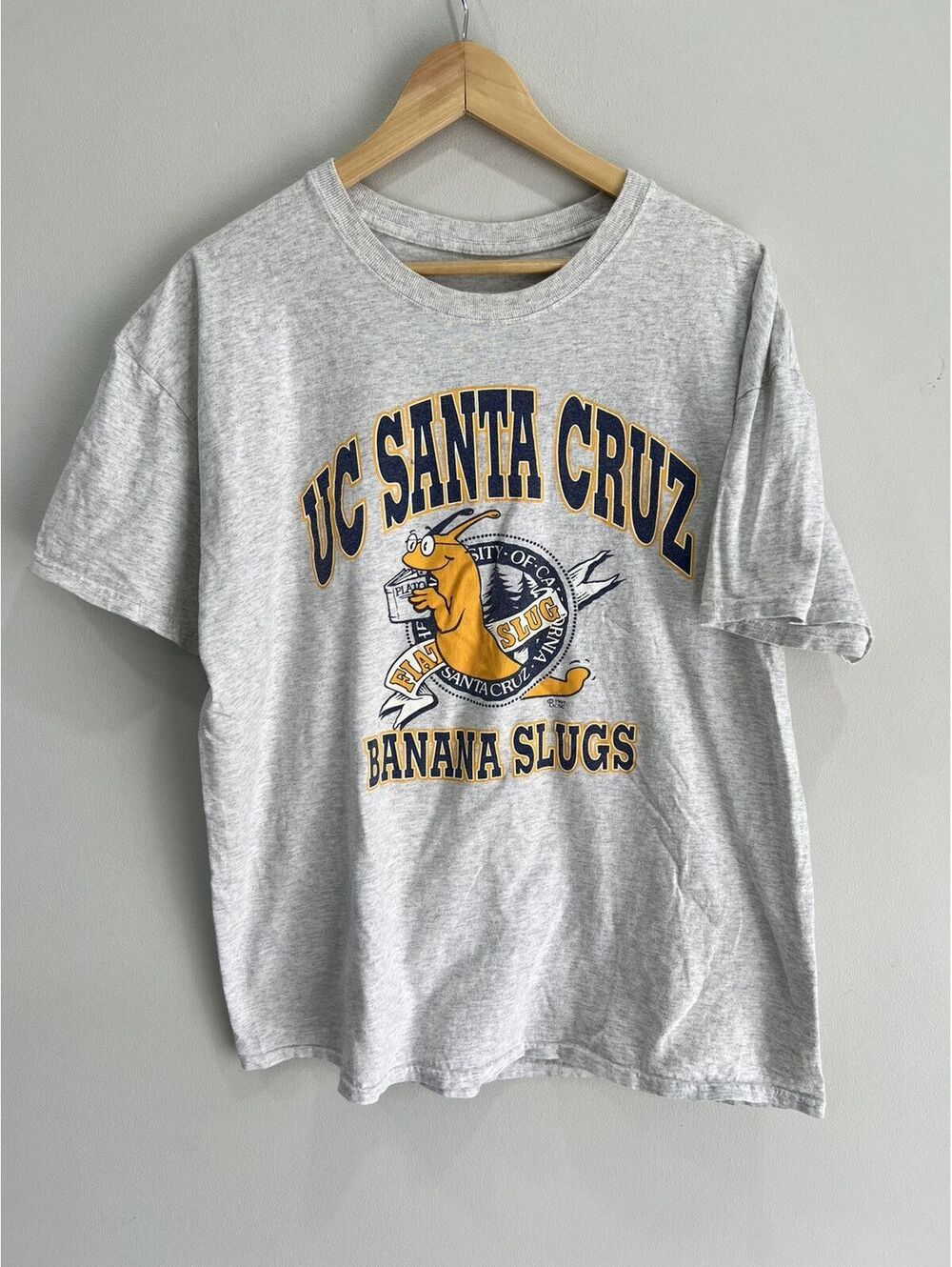 Vintage UC Santa Cruz Banana Slugs Tee Shirt Pulp Fiction